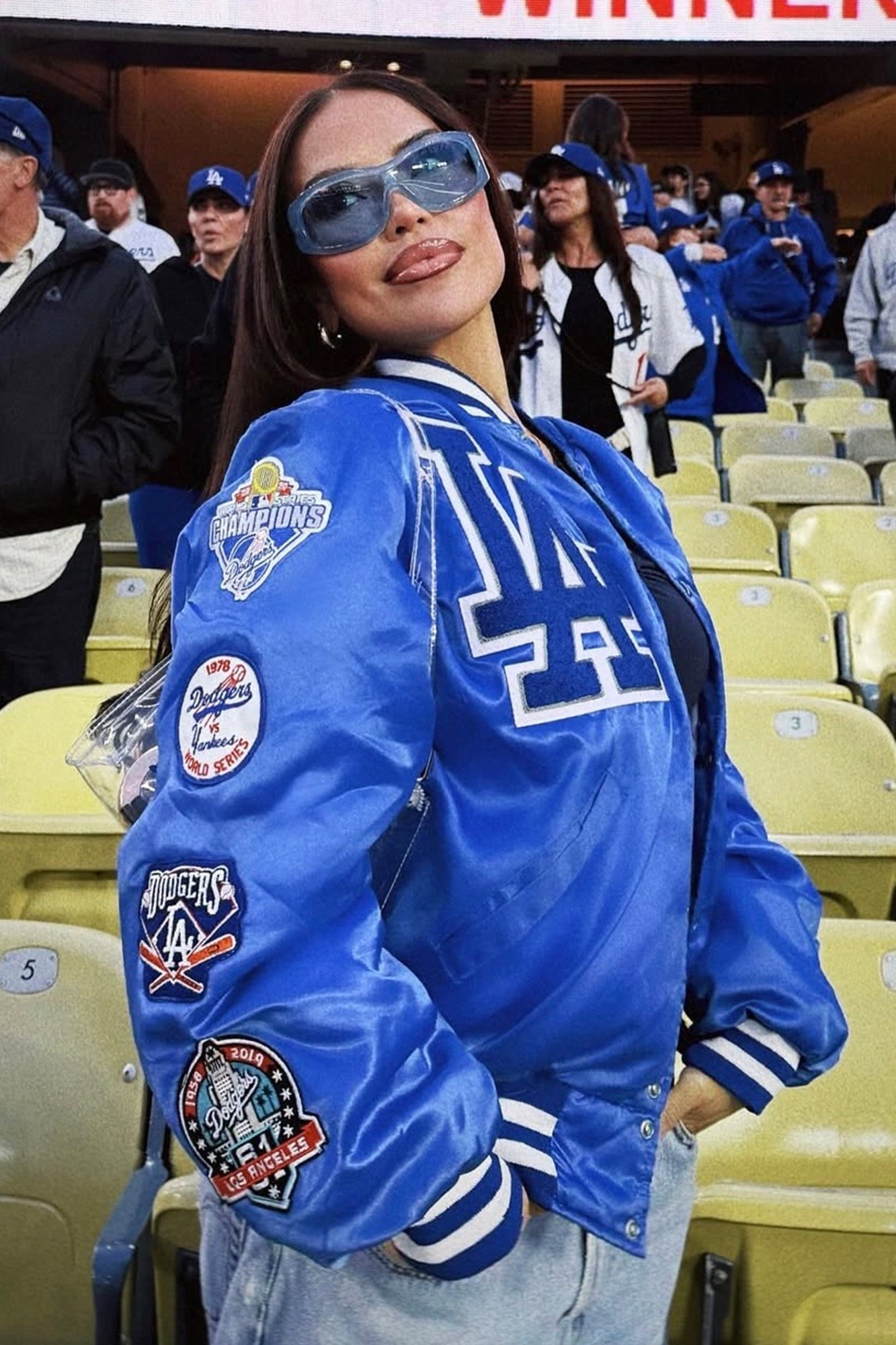Custom Dodger Satin Jacket