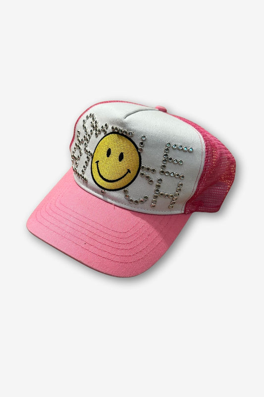 Rhinestone SMILE Hat