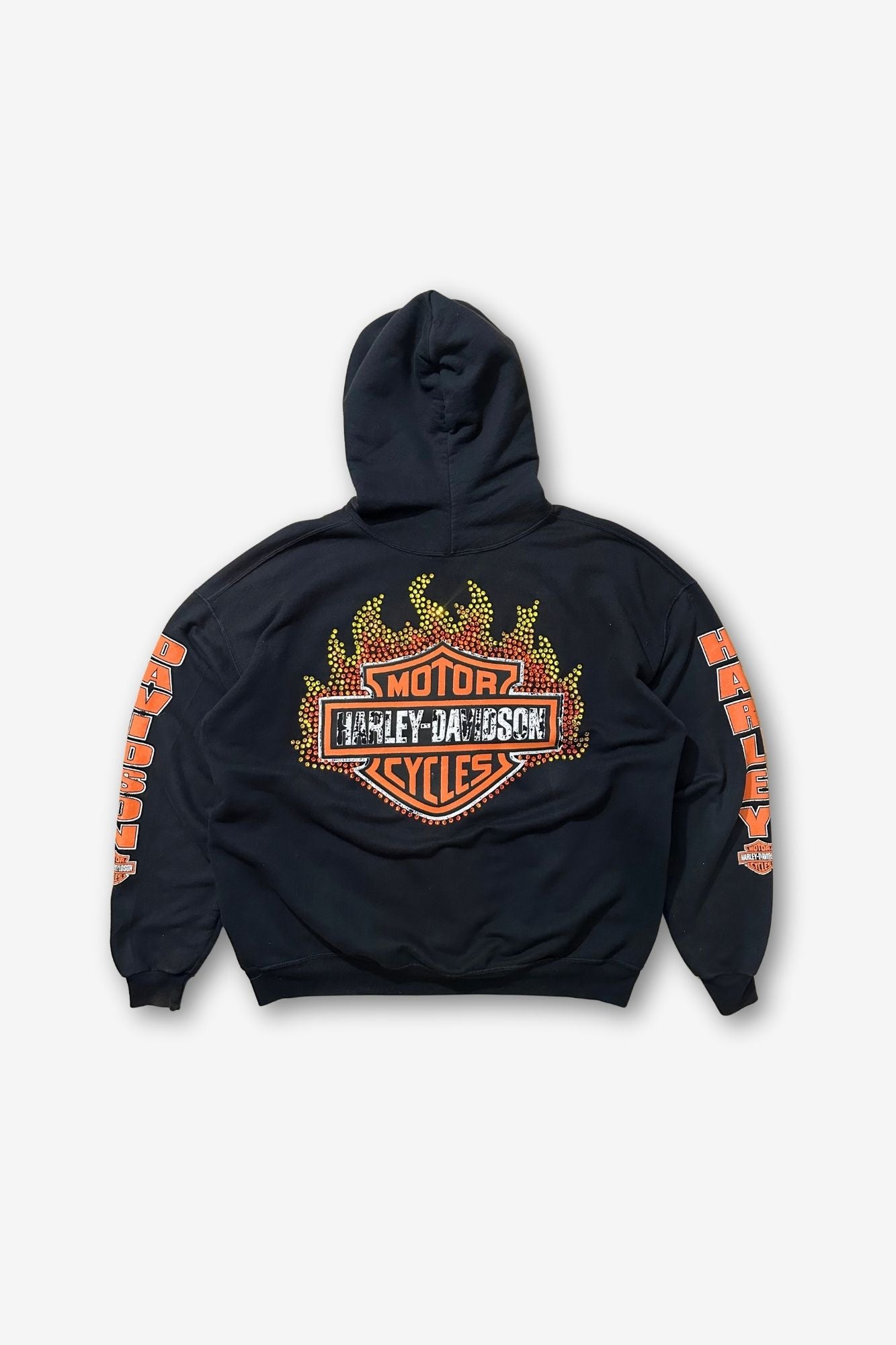 Rhinestone Harley Hoodie