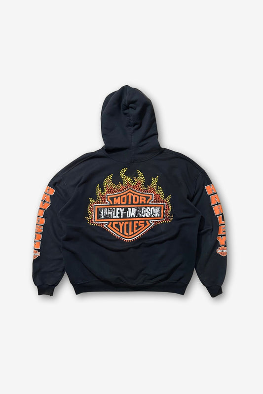 Rhinestone Harley Hoodie