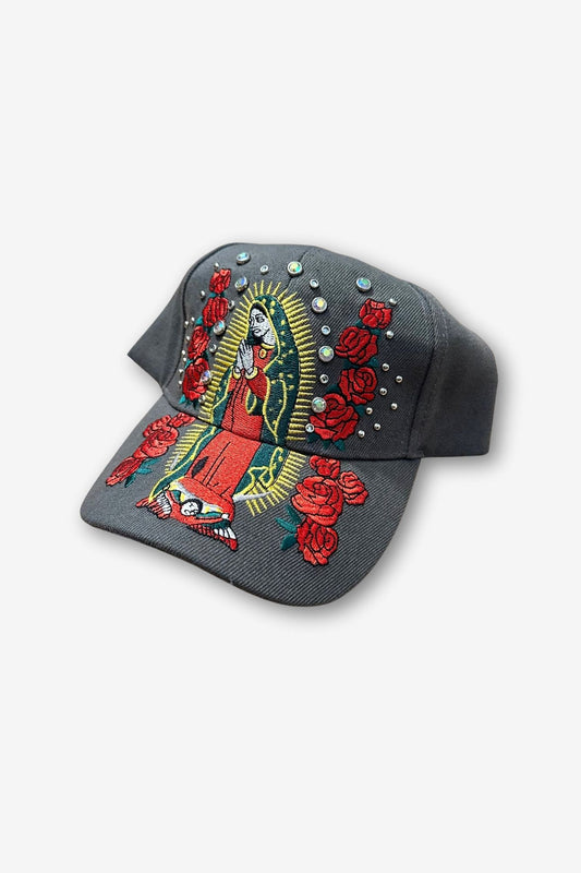 Rhinestone Virgin Mary Hat