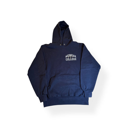 Bedazzled Messiah College Hoodie - Blue