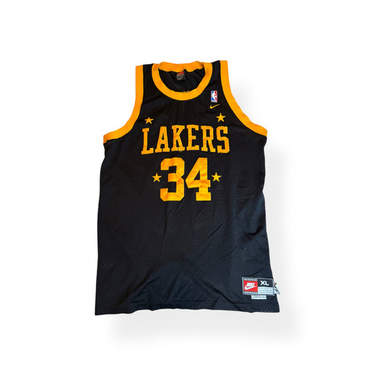Lakers 34 Basketball Jersey - Blue