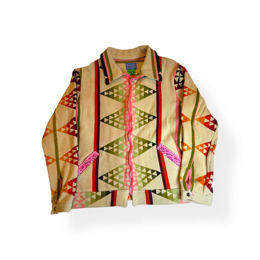 Tribal Jacket - Beige