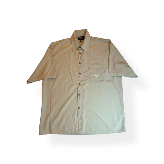 Versace Button Up - Sage