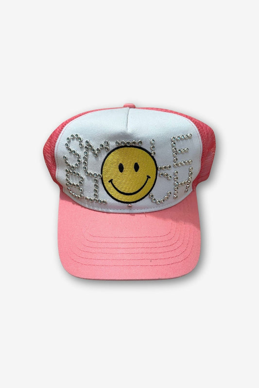 Rhinestone SMILE Hat