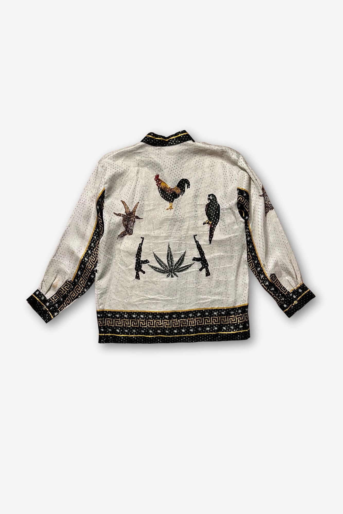 Vintage Marcelle Silk Button Up