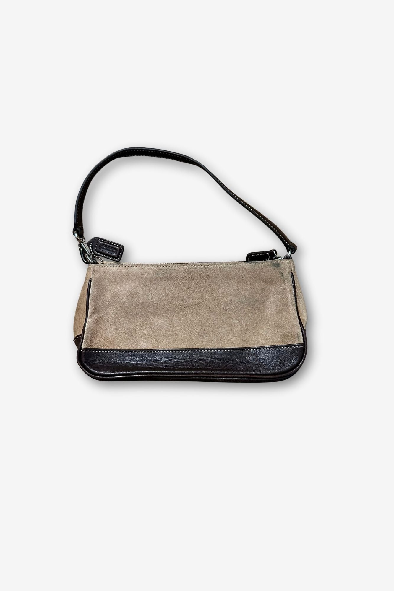 Mini Suede Coach Shoulder