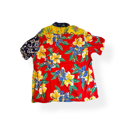 Ralph Lauren Tropical Button Up - Yellow & Blue